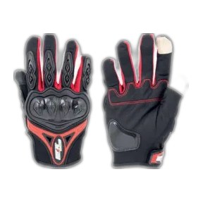 GUANTE IRON RACING TACTIL TOUCH NAVEGADOR ROJO TALLA XL