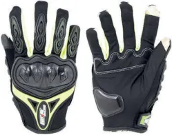GUANTE IRON RACING TACTIL TOUCH NAVEGADOR VERDE TALLA M