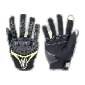 GUANTE IRON RACING TACTIL TOUCH NAVEGADOR VERDE TALLA L
