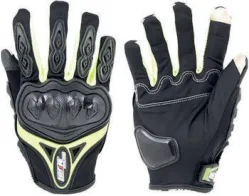 GUANTE IRON RACING TACTIL TOUCH NAVEGADOR VERDE TALLA XL