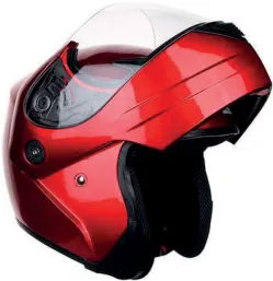 CASCO IRON RACING ROJO M DOT ABATIBLE IR108II DOT