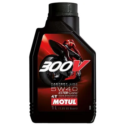 ACEITE 300V MOTUL 4T 5W-40 FACTORY LINE