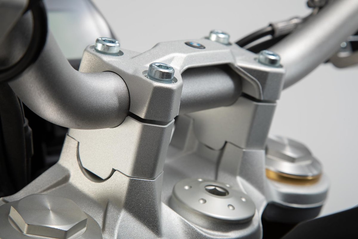 BAR RISER H=30MM SILVER BMW F850 GS (18-)