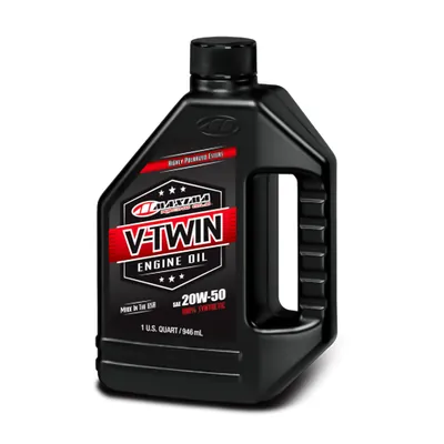 LUBRICANTE V TWIN 100% SYNTHETIC 20X50 946ML MAXIMA