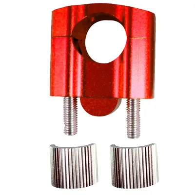 EXTENSION DE MANUBRIO ALUMINIO ROJO