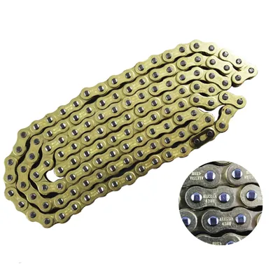 CADENA ALESSIA 428H X 126 GOLD REFORZADA 150S-Z 16-18 / 150-Z 14-19 / DT-200 SPORT 17 / FT-180 13-18 / FT-200 14-15 / FT-200 AMARILLA 15-17