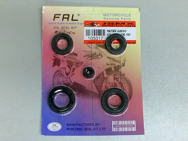 RETENES JSMX MOTOR CG125 FORZA 125 FT125 MOTOS DE TRABAJO CHINAS 125CC