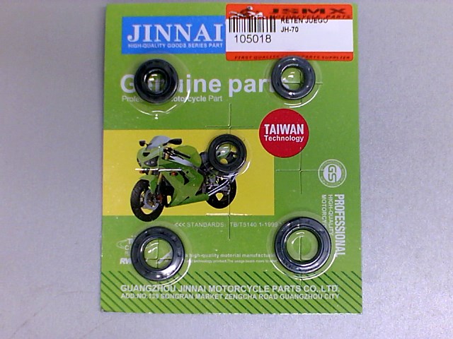 RETENES JSMX MOTOR ITALIKA STRADA 70/90 Y 110CC UNIVERSAL