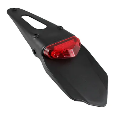 SALPICADERA TRASERA CON LUZ 12 VCC UNIVERSAL