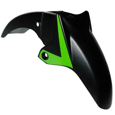 SALPICADERA ALESSIA DELANT 150Z NEGRO/VERDE