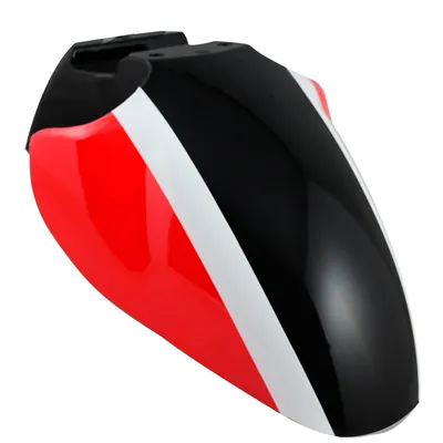 SALPICADERA ALESSIA DEL NEGRO/ ROJO D-125 16-19