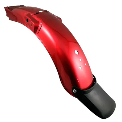 SALPICADERA TRASERA ROJA  DT-125 SPORT 17-19 / DT-150 BASIC 18-20 / FORZA 125 05-12 / FT-125 ROJA 13-18 / FT-125 ROJA NUEVA 18