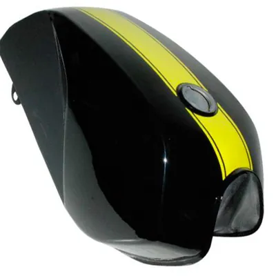 TANQUE GASOLINA ALESSIA NEGROAMARILLO FT150 S 1516