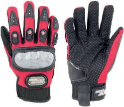 GUANTE IRON RACING COMANDANTE ROJO TALLA XL