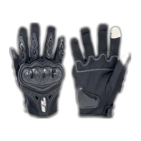 GUANTE IRON RACING TACTIL TOUCH NAVEGADOR NEGRO TALLA XXL