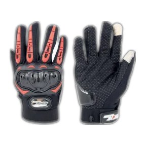 GUANTE IRON RACING TACTIL TOUCH PHOENIX ROJO TALLA XXL