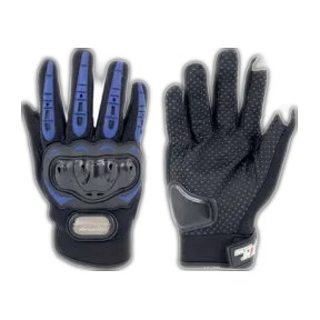 GUANTE IRON RACING TACTIL TOUCH PHOENIX AZUL TALLA L