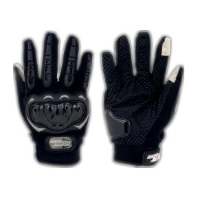 GUANTE IRON RACING TACTIL TOUCH PHOENIX NEGRO TALLA XL