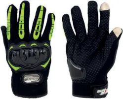 GUANTE IRON RACING TACTIL TOUCH PHOENIX VERDE TALLA XL