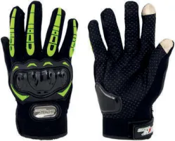 GUANTE IRON RACING TACTIL TOUCH PHOENIX VERDE TALLA XXL