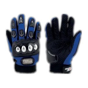 GUANTE IRON RACING HERO AZUL TALLA L
