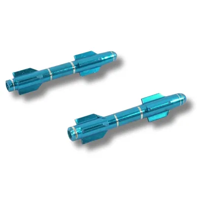 TAPONES DE VARILLA FRENO COHETE AZUL PAR (Q-1312)