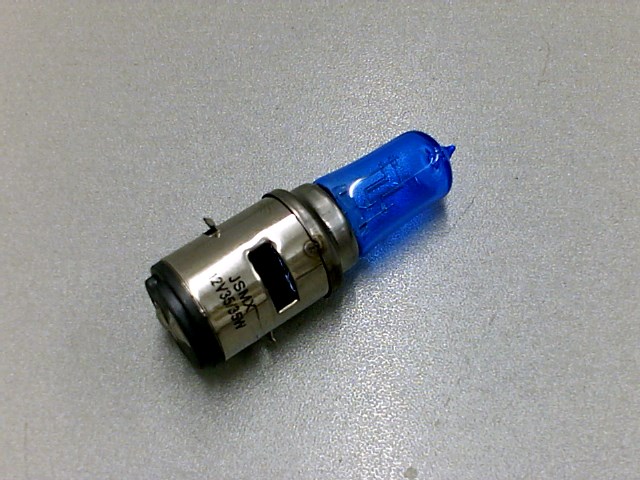 FOCO FARO HALOGENO MOTOS 35W AZUL COMPLETO (CG125 FT125 FT150)