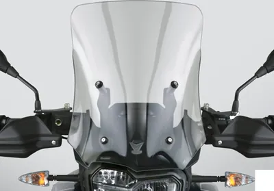 V STREAM PARABRISAS GRIS CLARO 26% TINTATO ALTO 48.6 CM ANCHO 37.8 CMS BMW F850 GS ADVENTURE