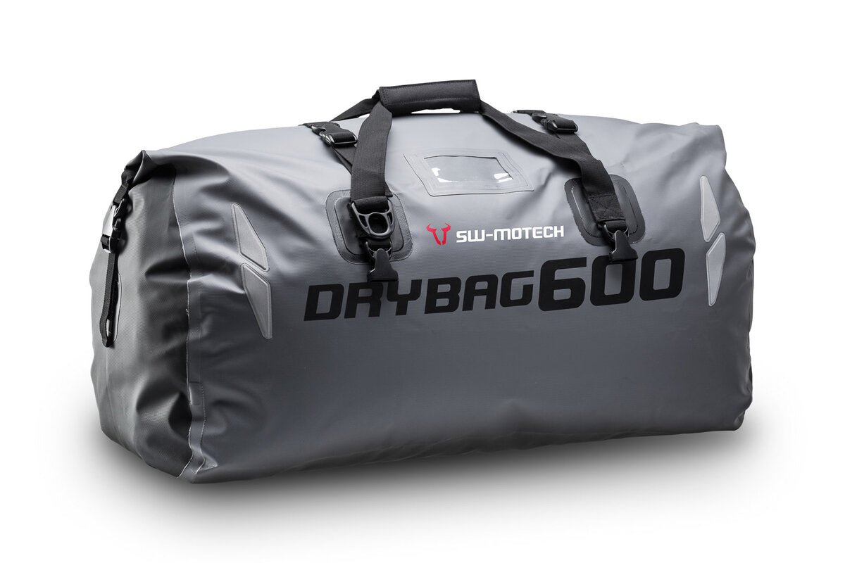 TAILBAG DRYBAG 600. TARPAULIN. WATERPROOF. GREY/BLACK. 60L