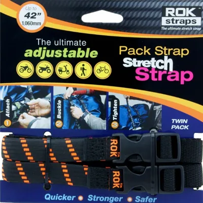 CINTAS ROKSTRAPS MED FRANJAS NARANJAS