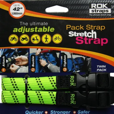 CINTAS ROKSTRAPS MED VERDES FOSFORESCENTES