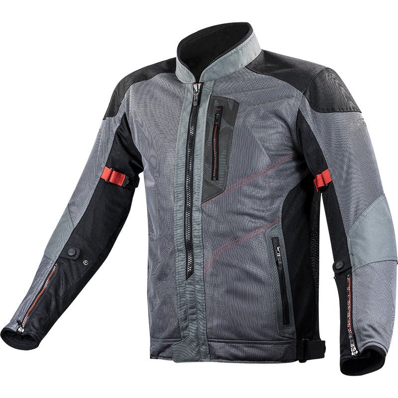 CHAMARRA DEPORTIVA LS2 L GRIS ALBA TEXTIL