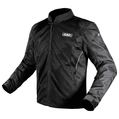 CHAMARRA DEPORTIVA LS2 L NEGRO AIRY EVO TEXTIL