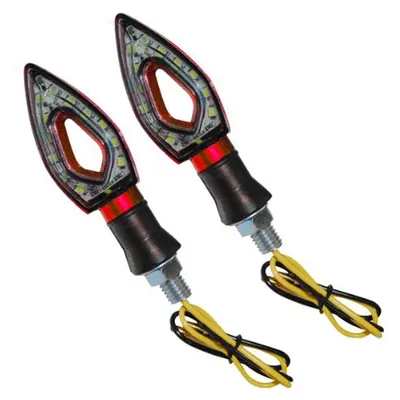DIRECCIONAL ALESSIA LED ROJO TRIANGLE 12V UNIVERSAL