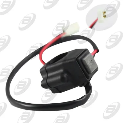 BOTON ARRANQUE C/ABRAZADERA NEGRO 12V-(XTREME) UNIVERSAL