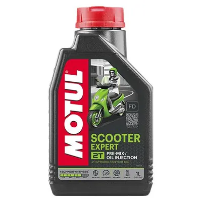 ACEITE PARA MOTOR A GASOLINA 2 TIEMPOS MOTUL SCOOTER EXPERT 1 L TECHNOSYNTHESE
