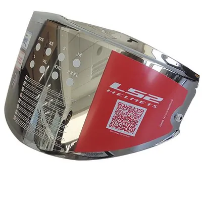 MICA PARA CASCO LS2 FF399 IRIDIUM PLATA