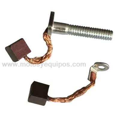 JUEGO CARBONES P/HONDA INVICTA 125 /UNIVERSAL