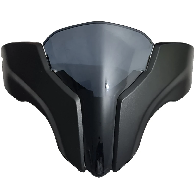 MICA PARABRISAS NS200 NEGRO MATE