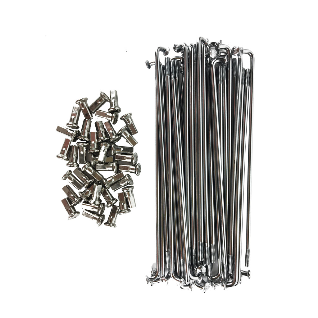 RAYO CON NIPLE DELANTERO EXTERIOR H/CG125 F 12G X 172 MM