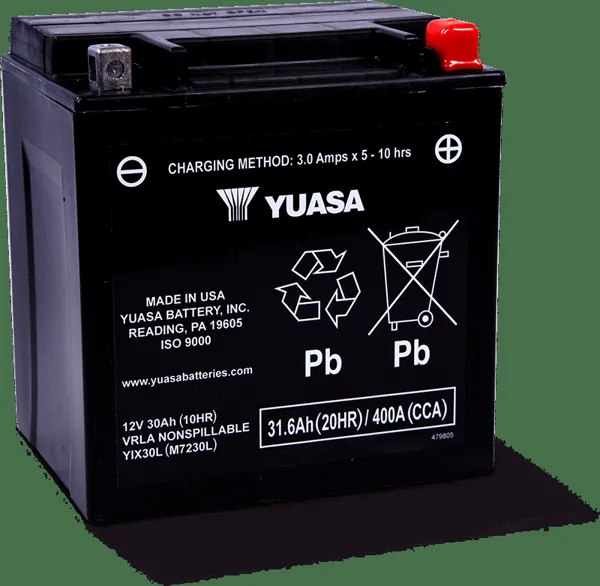 ACUMULADOR YUASA YIX30L USA
