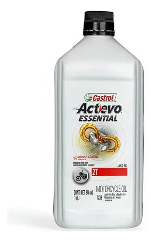 ACEITE CASTROL ACTEVO ESSENTIAL MOTORESL 2 TIEMPOS 946 ML