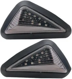 DIRECCIONAL IRON RACING LED AMARILLO/BLANCO BI-COLOR IR1206