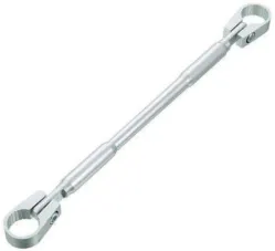 BARRA ESTABILIZADORA DE MANUBRIO 25CM PLATA