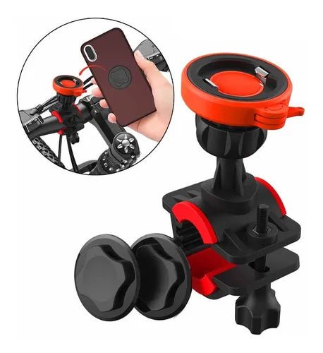 SOPORTE UNIVERSAL CELULAR MOTO BASE SMARTPHONE QUICK LOCK