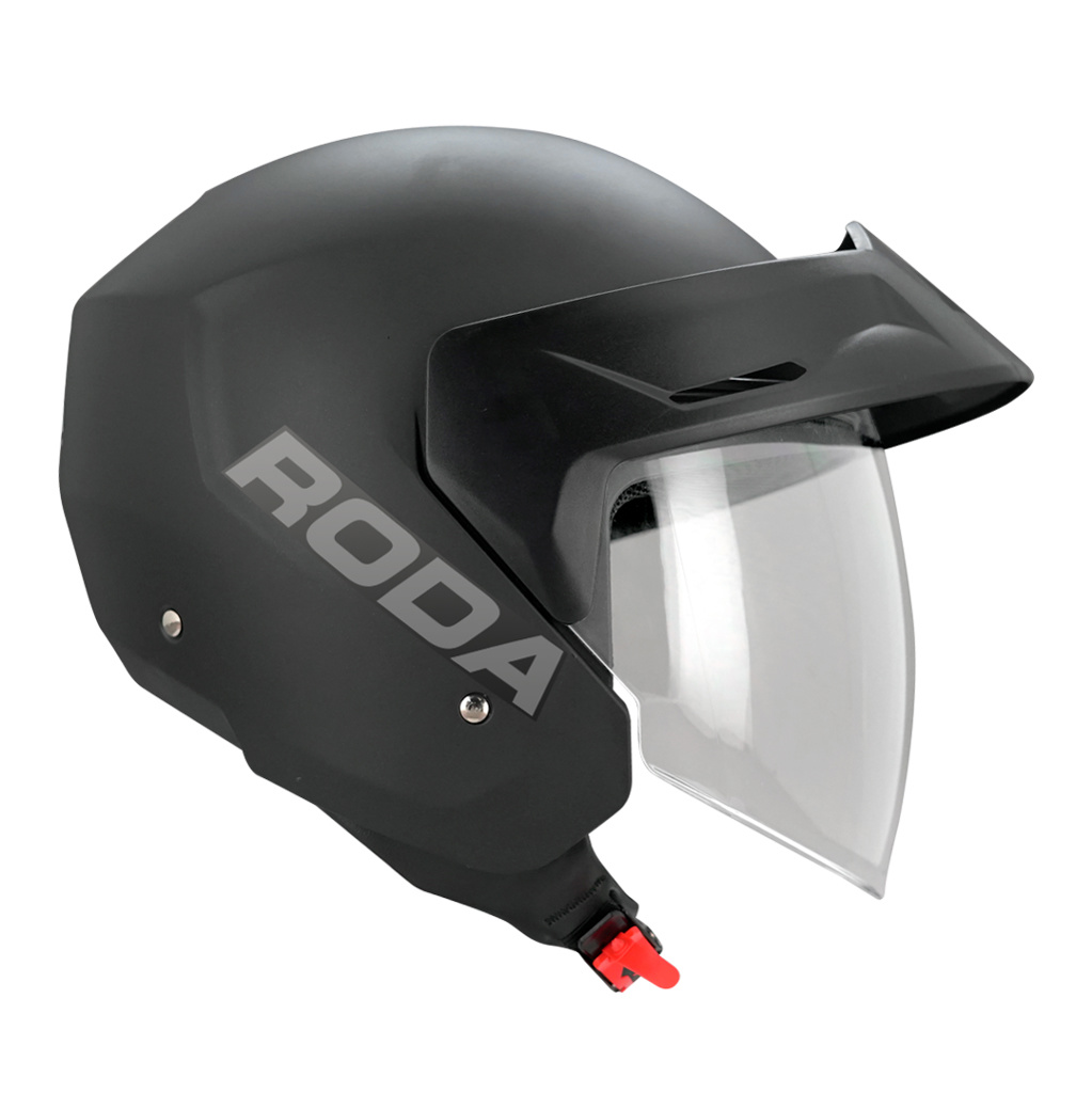 CASCO RODA M DYNAMIC NEGRO MATE 3/4 ABIERTO