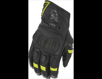 FLY RACING BRAWLER GLOVES BLACK/WHITE MD