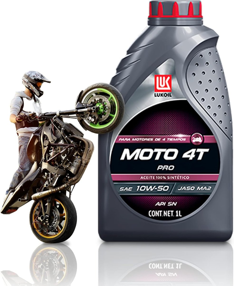 ACEITE LUKOIL MOTO PRO 15W-50 SINTETICO