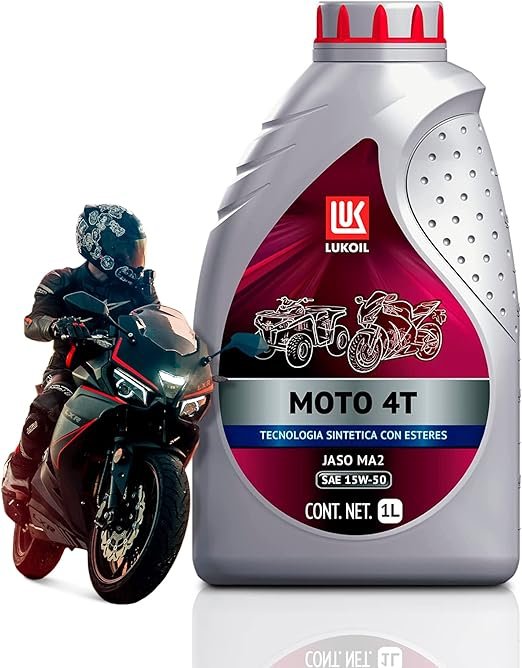 ACEITE LUKOIL MOTO 15W-50 SEMI SINTETICO