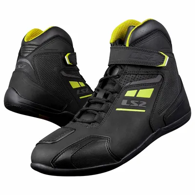 BOTAS LS2 #45 NGO AMA FLUO GARRA